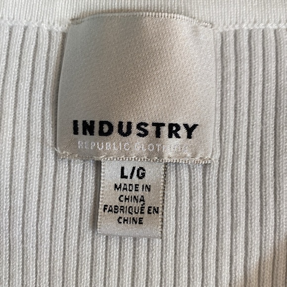 Industry Republic Clothing - Rubbed knit sweater. Size L - Picture 3 of 8